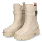 Floor Fancy Biker Boots Meisjes Beige