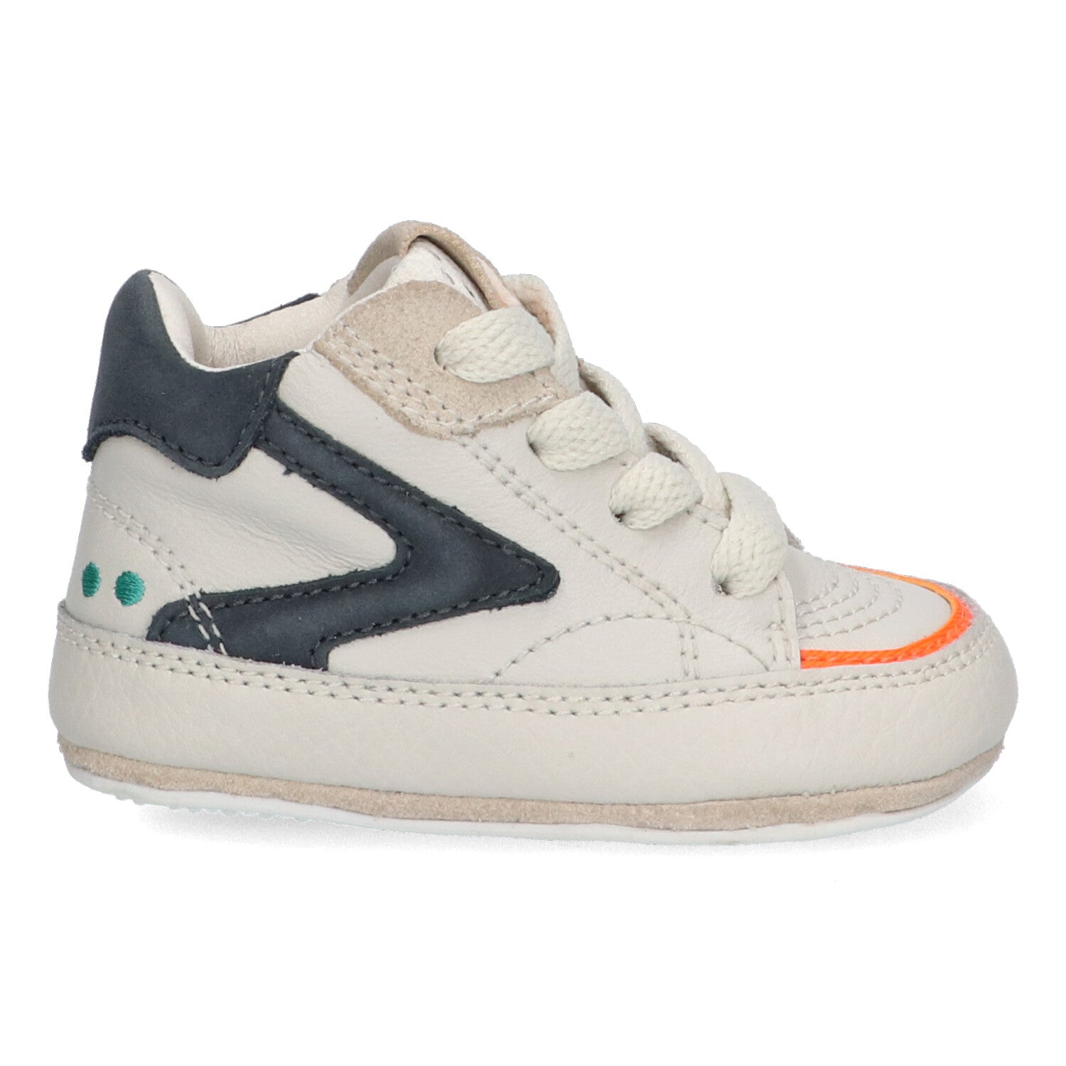Zack Zacht Babysneakertjes Jongens Beige Blauw