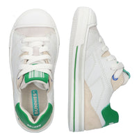 Francis Ferm Lage Sneakers Jongens Wit Groen