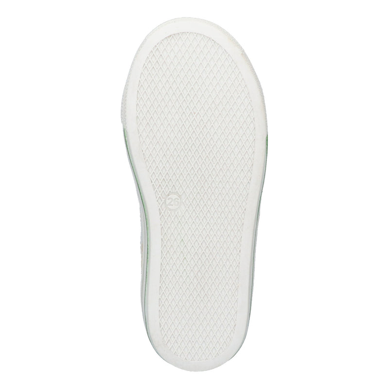 Francis Ferm Lage Sneakers Jongens Wit Groen