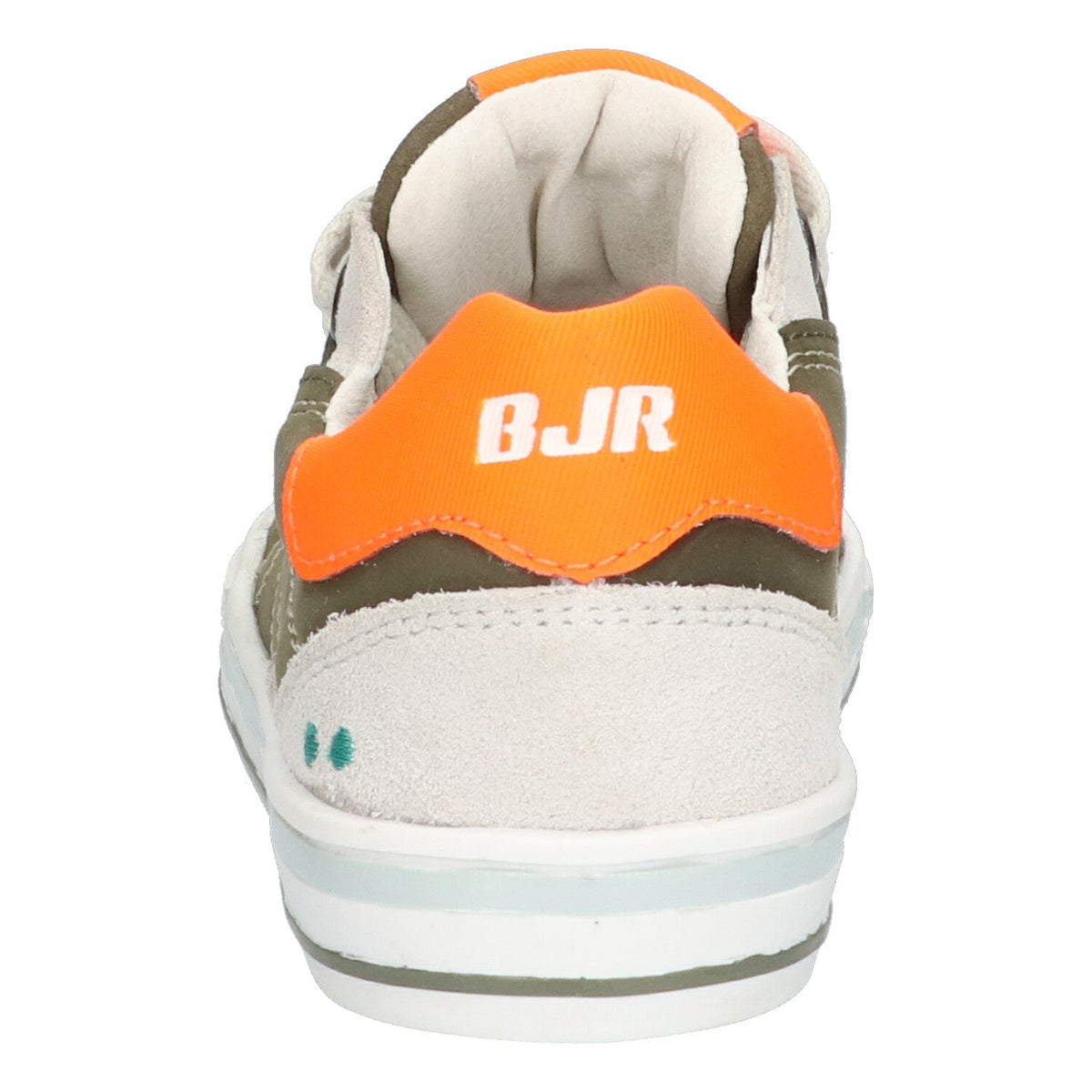 Francis Ferm Lage Sneakers Jongens Legergroen Beige