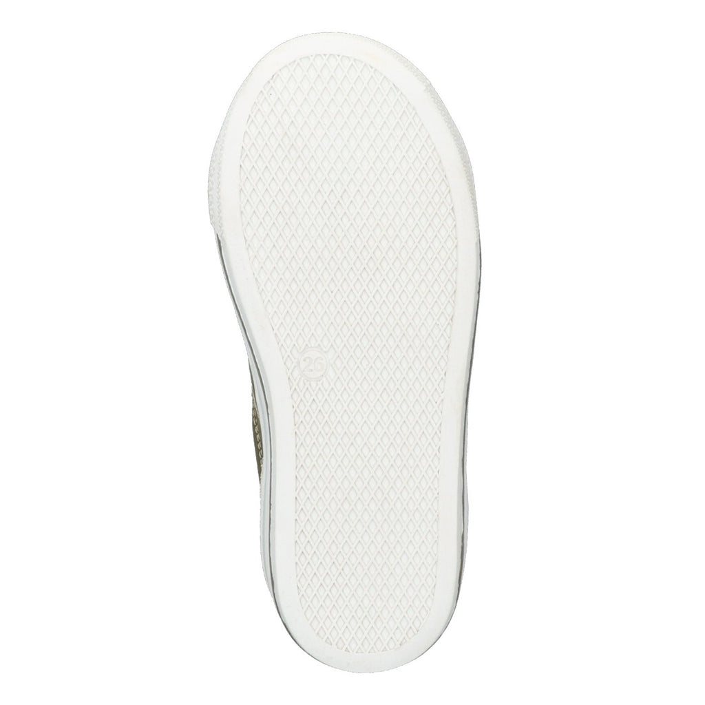 Francis Ferm Lage Sneakers Jongens Legergroen Beige