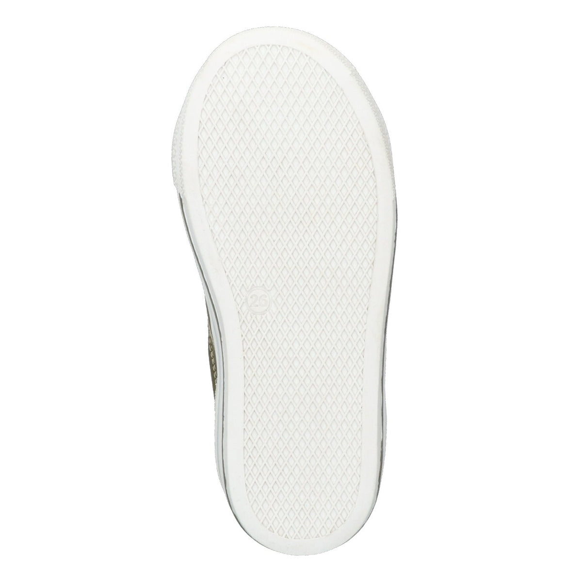 Francis Ferm Lage Sneakers Jongens Legergroen Beige