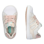 Philip Pit Lage Sneakers Meisjes Wit Roze