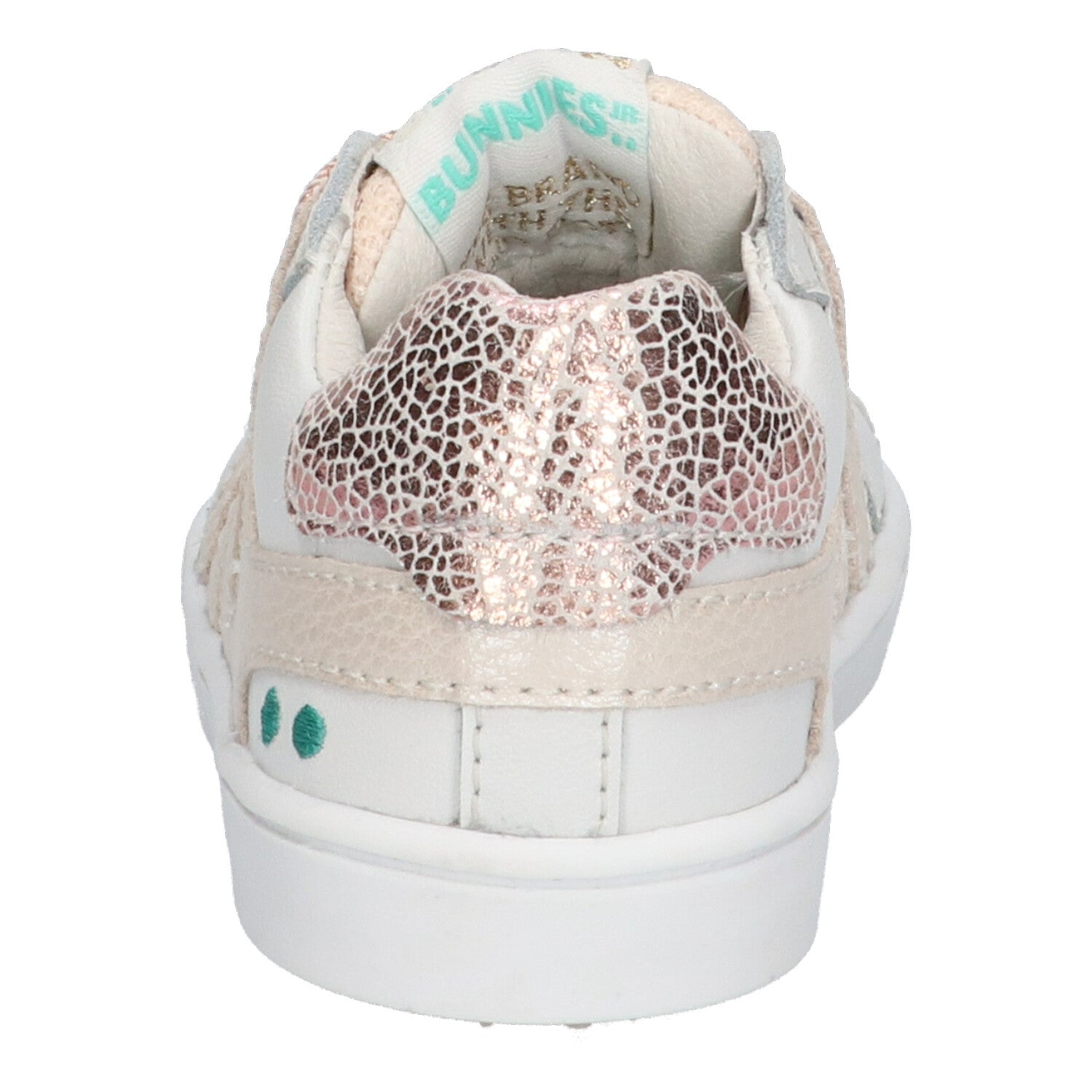 Philip Pit Lage Sneakers Meisjes Wit Roze