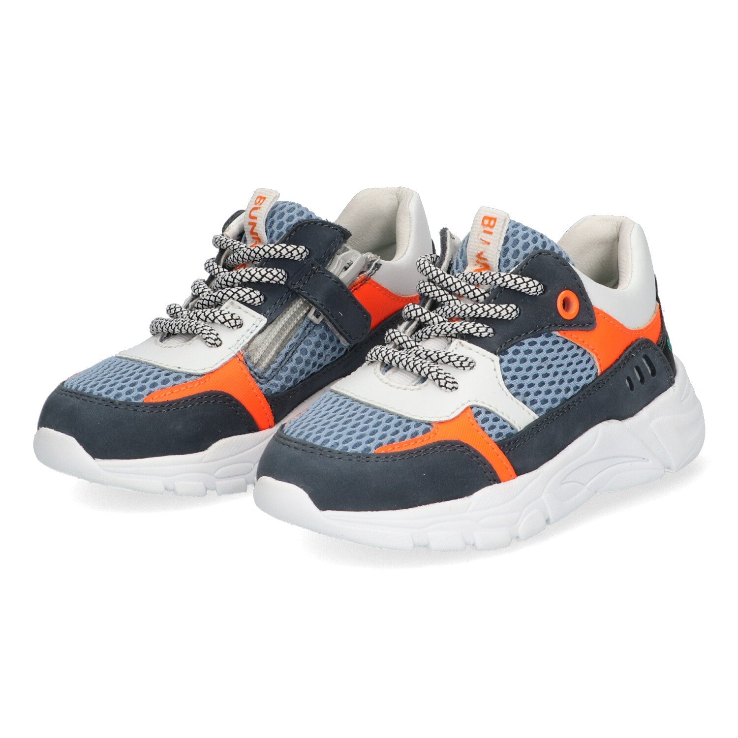Steve Spring Lage Sneakers Jongens Blauw