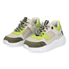 Steve Spring Lage Sneakers Jongens Beige Groen