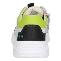 Steve Spring Lage Sneakers Jongens Beige Groen