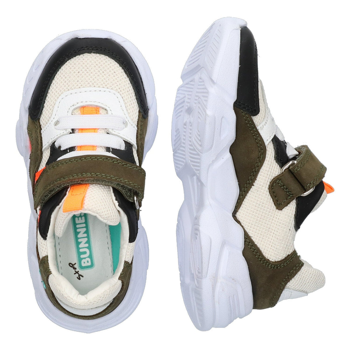 Sem Spring Lage Sneakers Jongens Groen