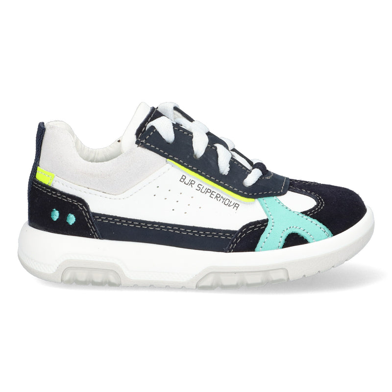 BunniesJR lage sneakers jongens blauw
