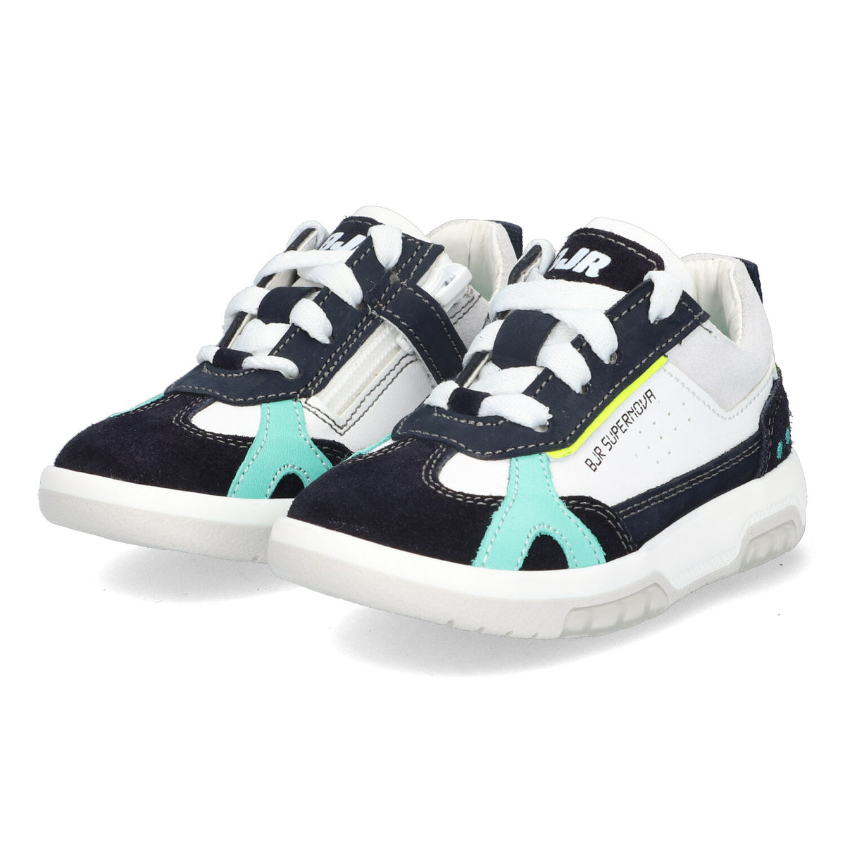BunniesJR lage sneakers jongens blauw