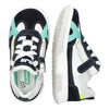 BunniesJR lage sneakers jongens blauw