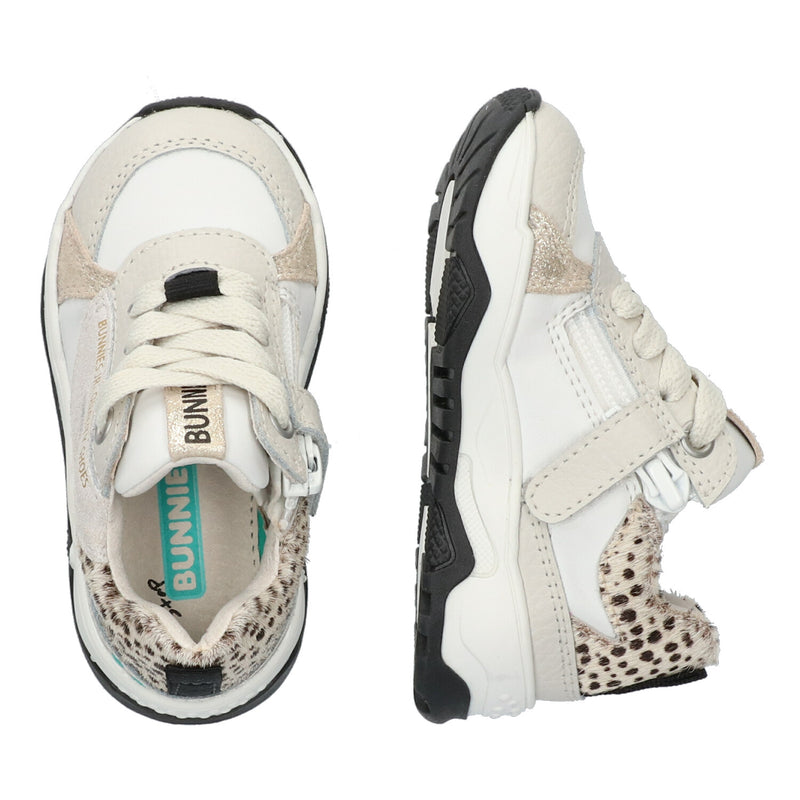 BunniesJR Ciske Chunky lage sneakers wit