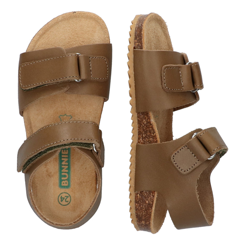 Bas Beach Sandalen Jongens Groen