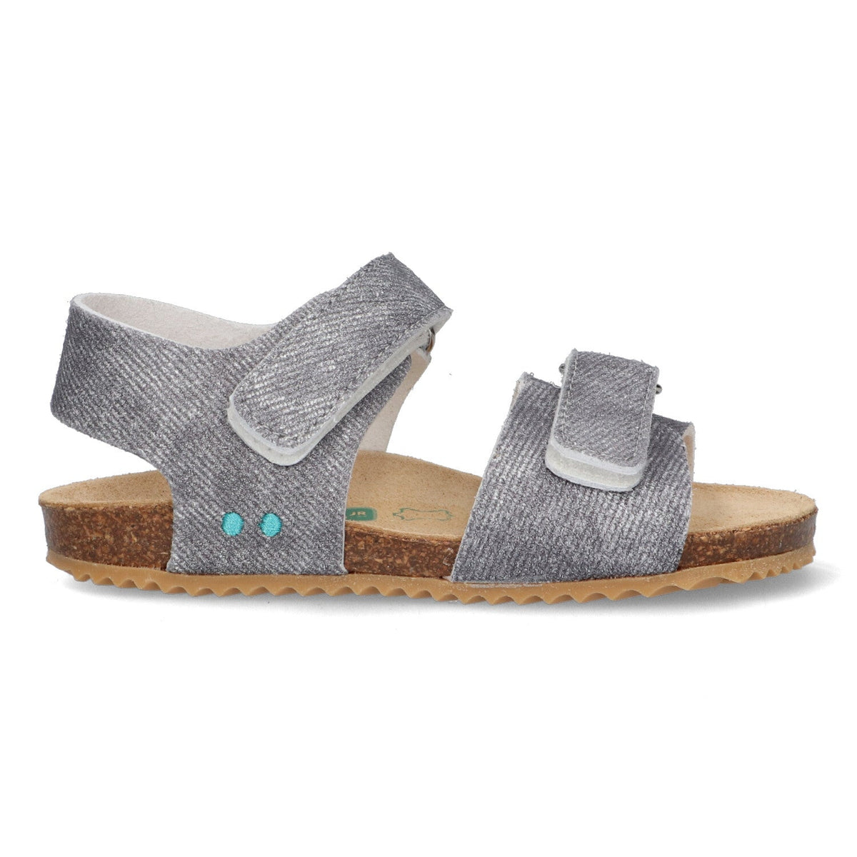 Bas Beach Sandalen Jongens Grijs