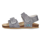 Bas Beach Sandalen Jongens Grijs