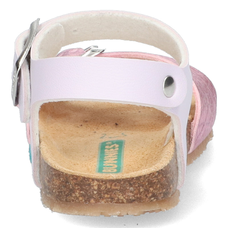 BunniesJR Babette Beach meisjessandalen roze paars