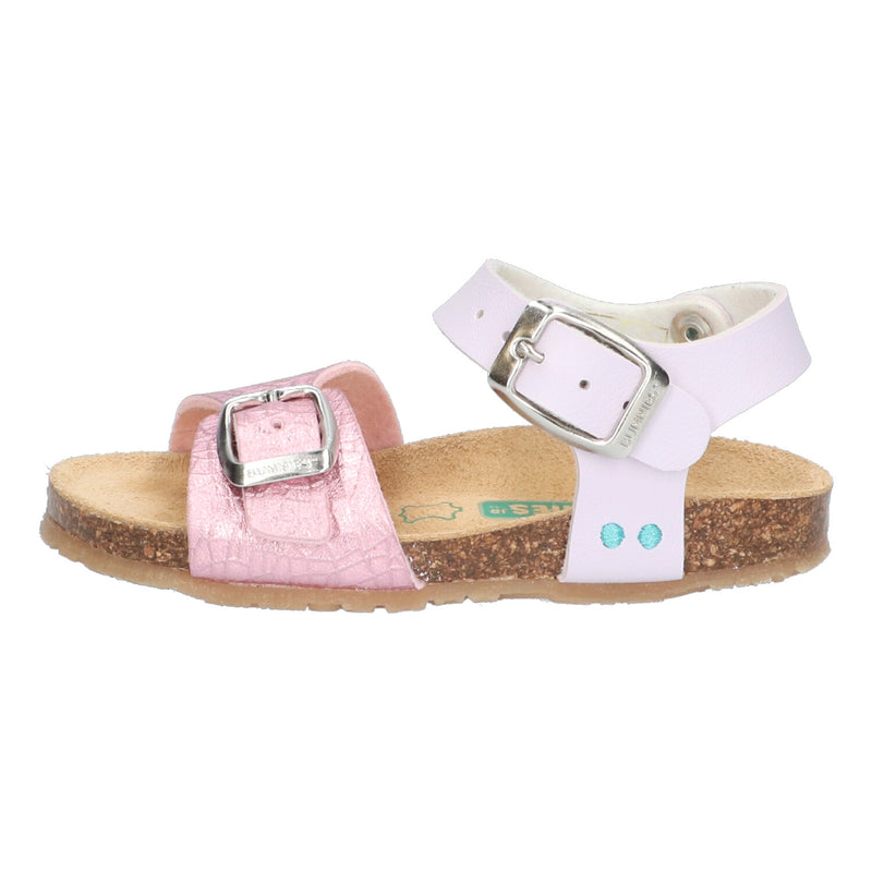 BunniesJR Babette Beach meisjessandalen roze paars