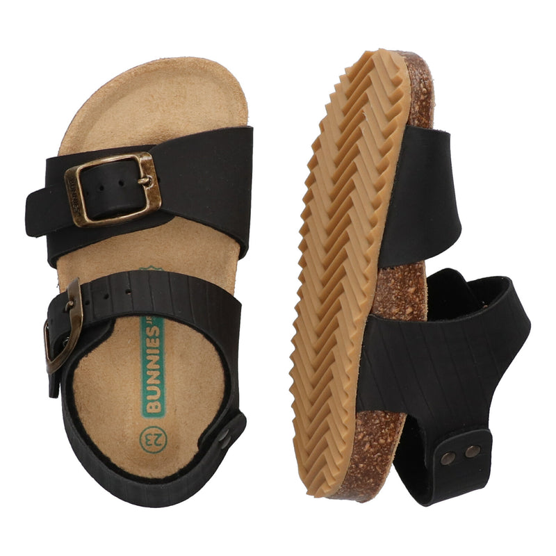 BunniesJR Bonny Beach jongenssandalen zwart