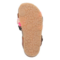BunniesJR Becky Beach meisjessandalen roze cognac 