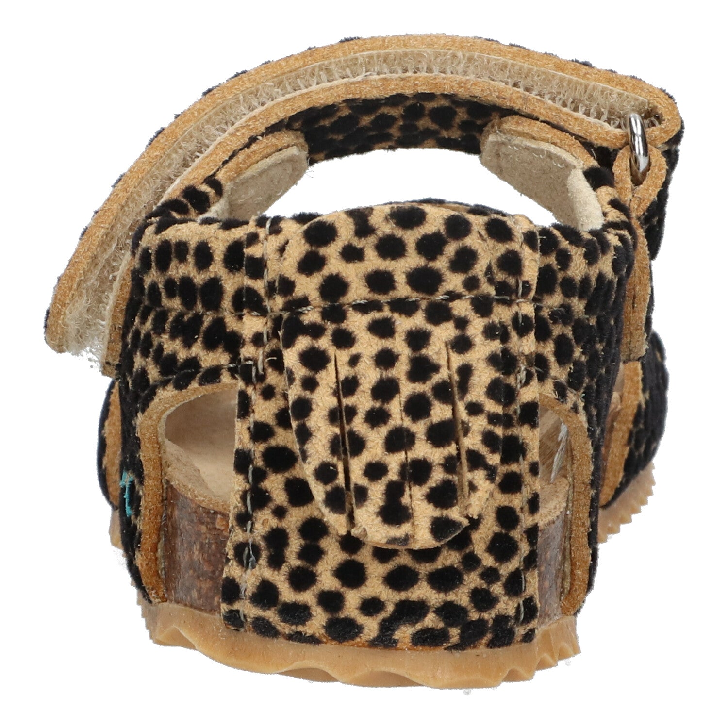 Brit Beach Sandalen Meisjes Cognac Dots