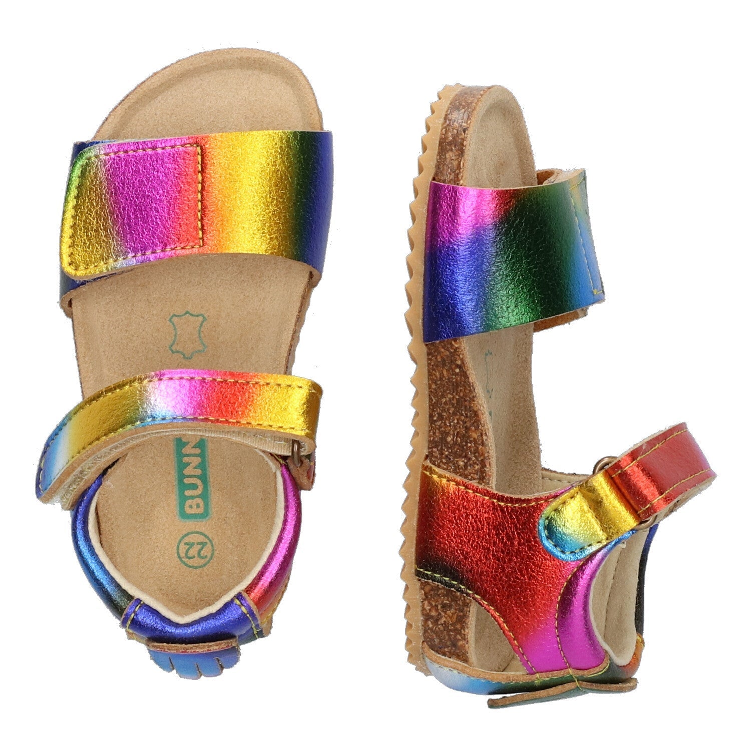 Brit Beach Sandalen Meisjes Multicolor