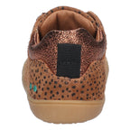 Reese Rap Lage Sneakers Meisjes Cognac Dots