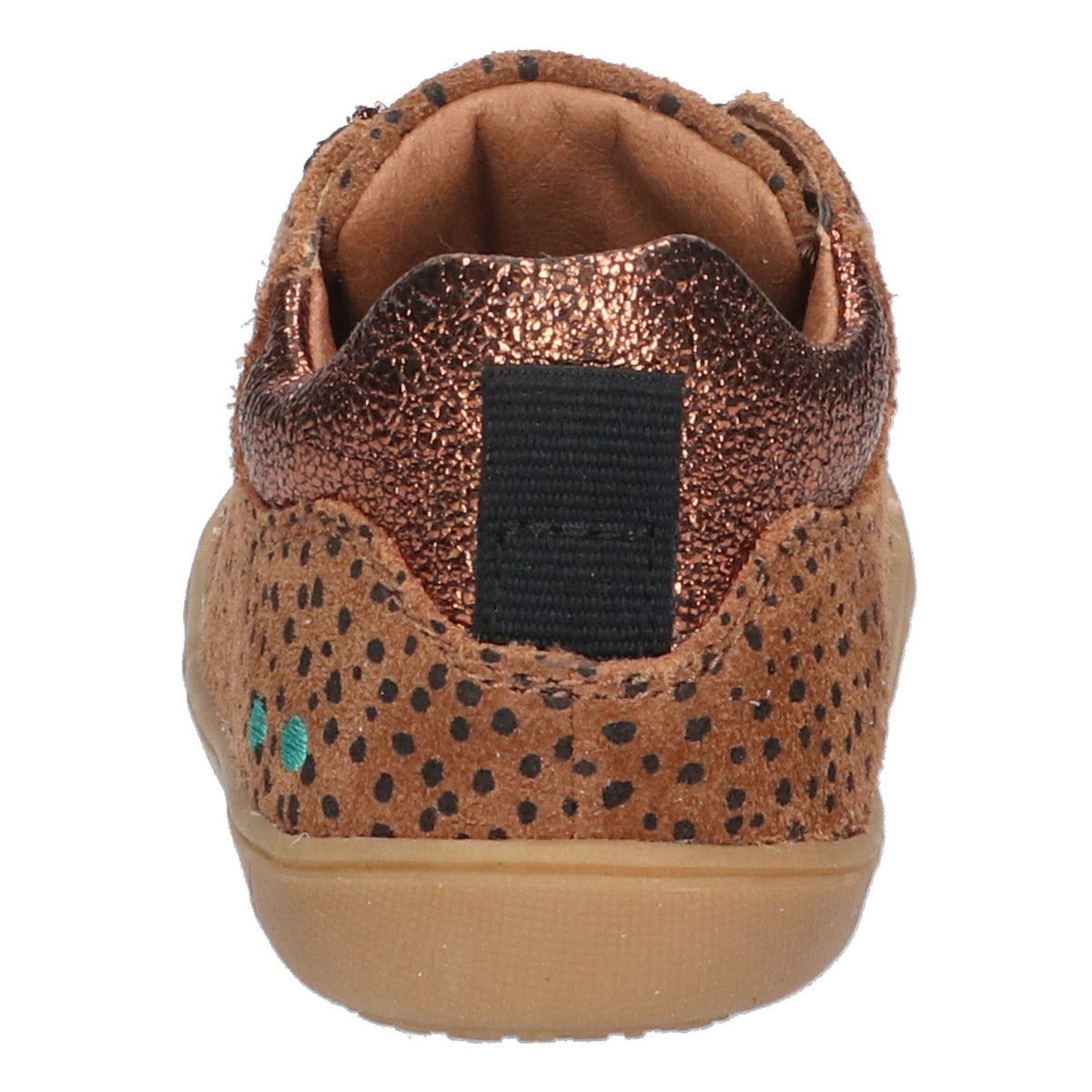 Reese Rap Lage Sneakers Meisjes Cognac Dots