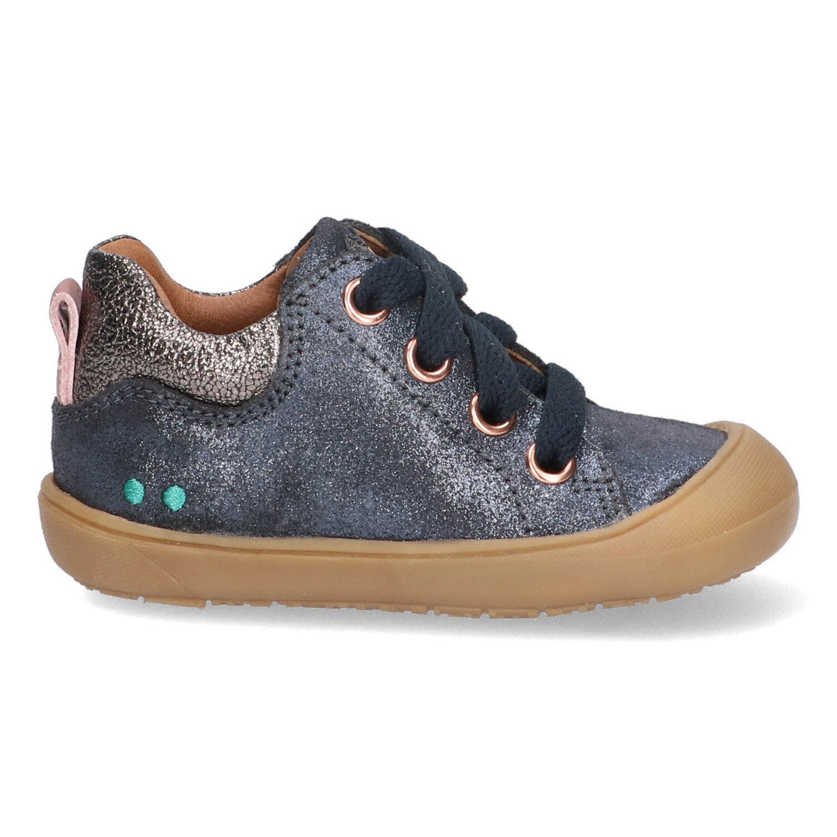 Reese Rap Lage Sneakers Meisjes Donkerblauw