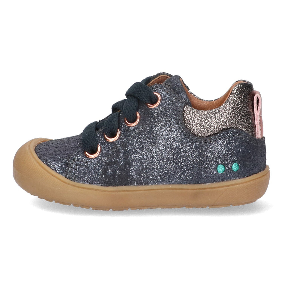Reese Rap Lage Sneakers Meisjes Donkerblauw