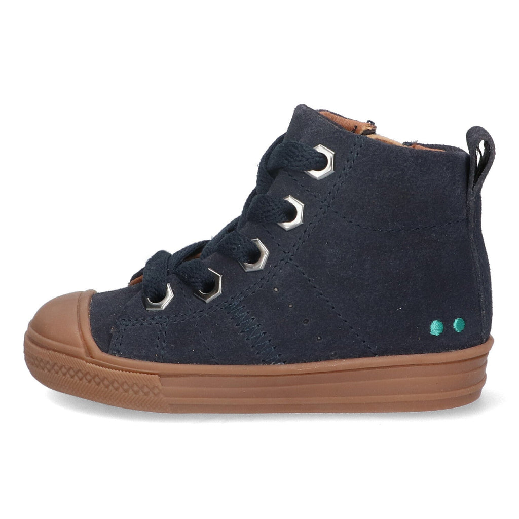 Feline Ferm Hoge Sneakers Jongens Donkerblauw