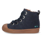 Feline Ferm Hoge Sneakers Jongens Donkerblauw