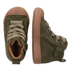 Feline Ferm Hoge Sneakers Jongens Legergroen