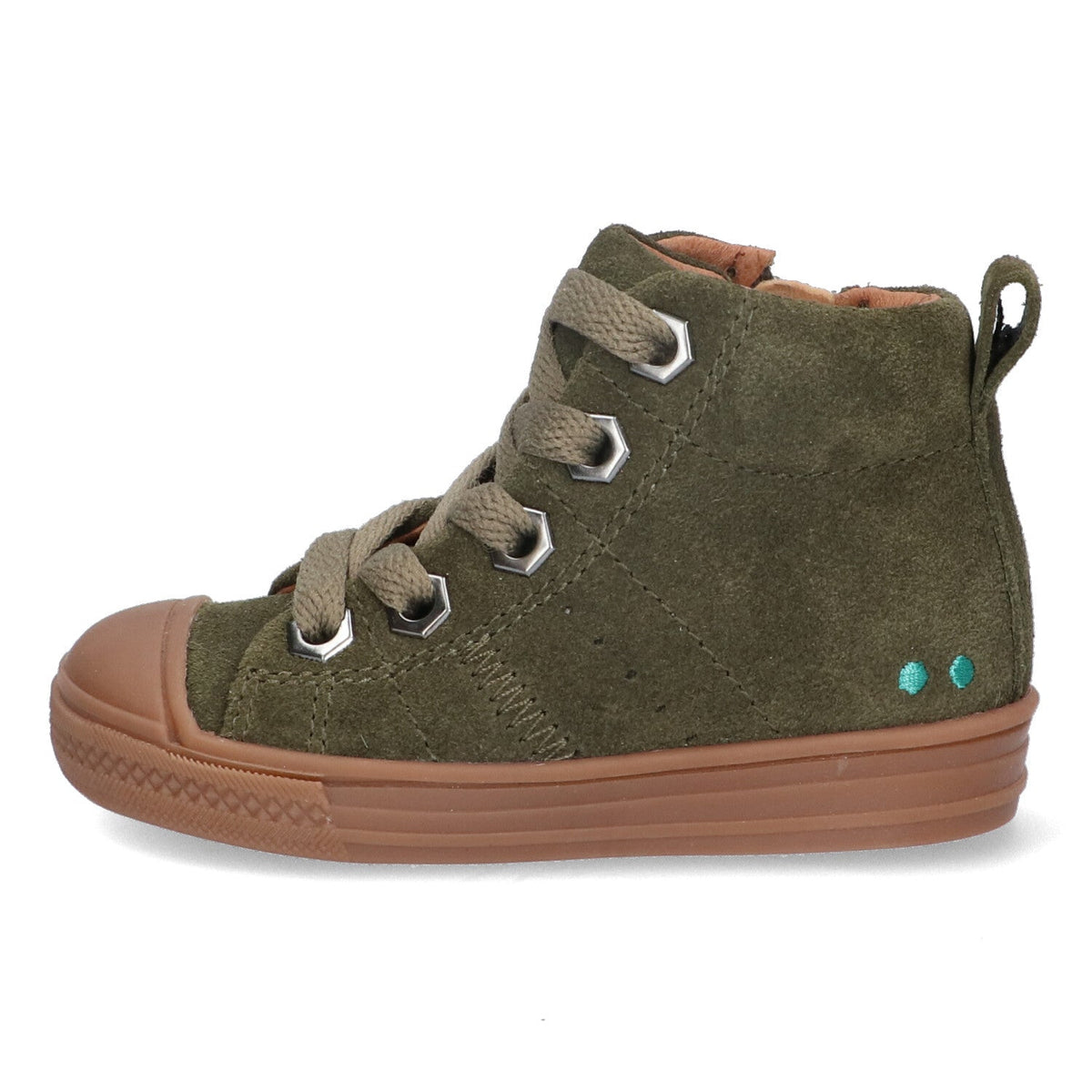 Feline Ferm Hoge Sneakers Jongens Legergroen