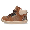 BunniesJR Pascal Pit warme sneakers meisjes bruin