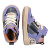 BunniesJR Pascal Pit hoge sneakers meisjes paars