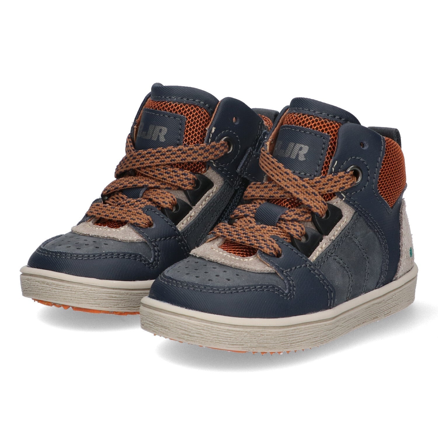 Pascal Pit Hoge Sneakers Jongens Donkerblauw
