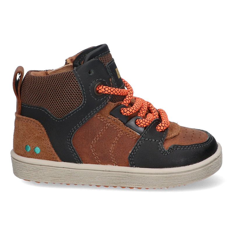 BunniesJR Hoge Sneakers Jongens Zwart