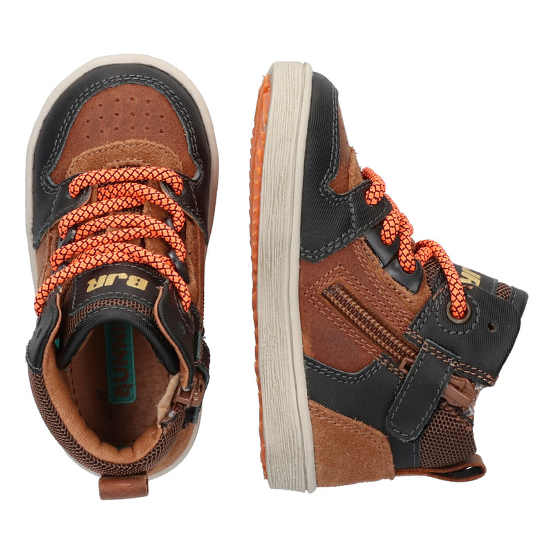 BunniesJR Hoge Sneakers Jongens Zwart