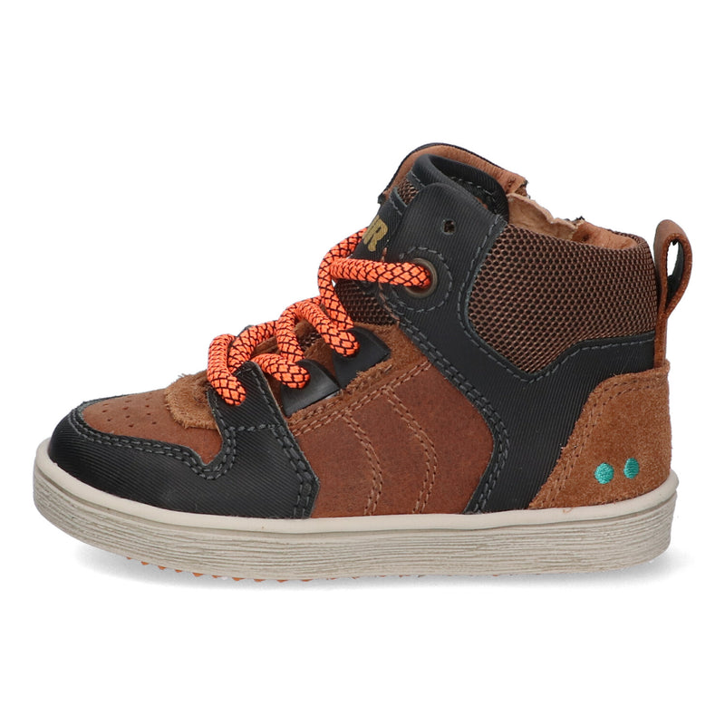 BunniesJR Hoge Sneakers Jongens Zwart