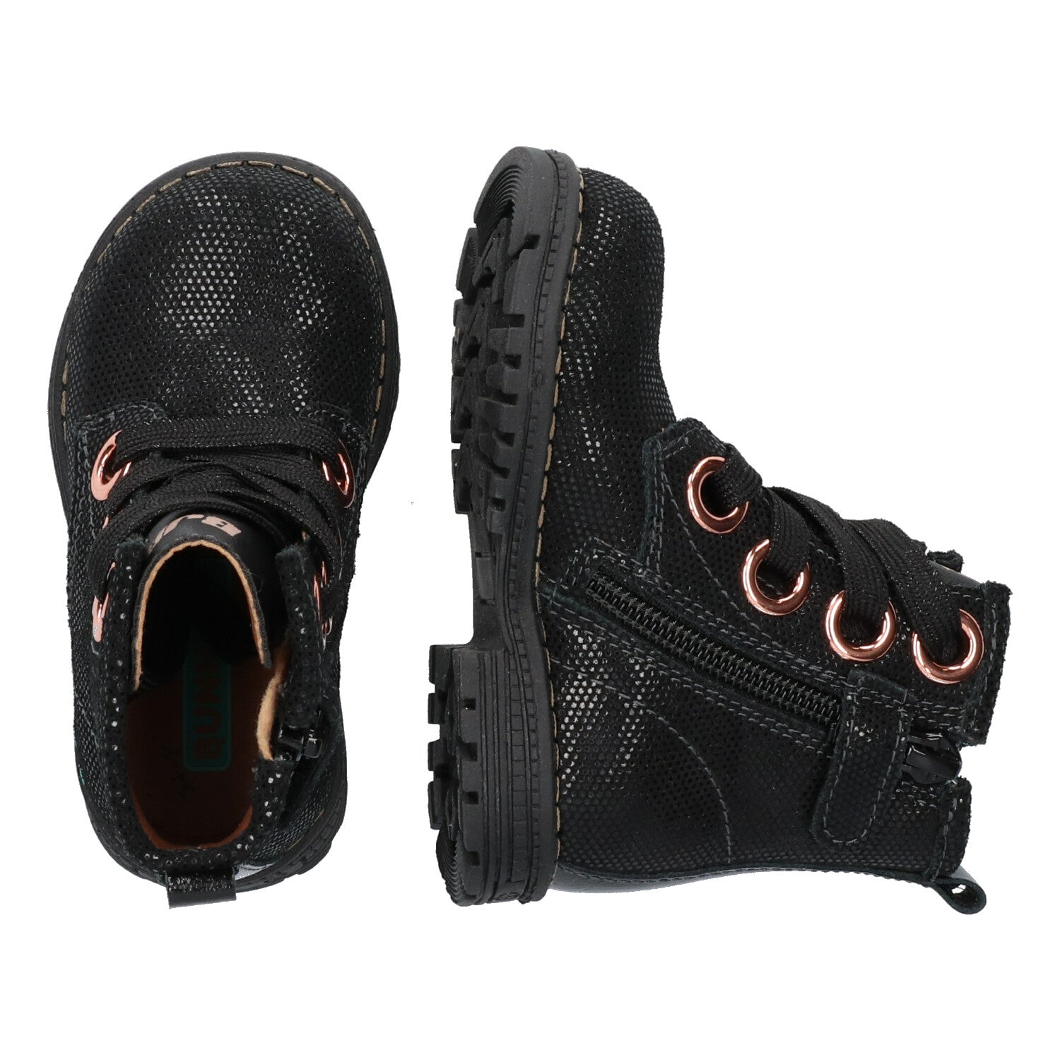 Tosca Trots Biker Boots Meisjes Zwart