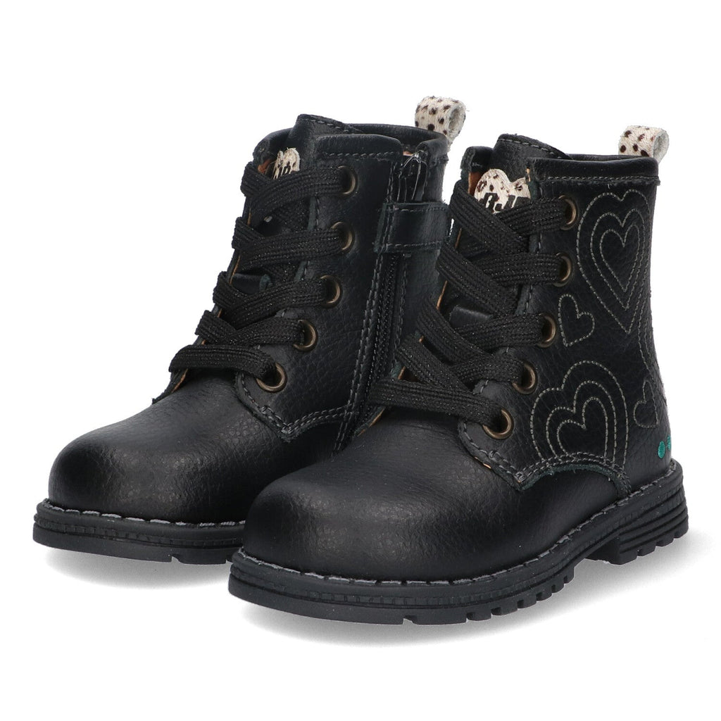 Tess Trots Biker Boots Meisjes Zwart