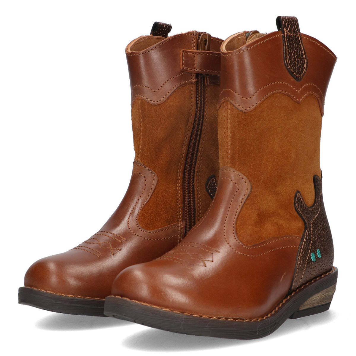 BunniesJR cowboylaarsjes meisjes cognac