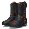 BunniesJR Roos Rodeo cowboylaarsjes meisjes multicolor