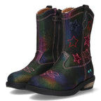 Roos Rodeo Cowboy Boots Meisjes Multicolor