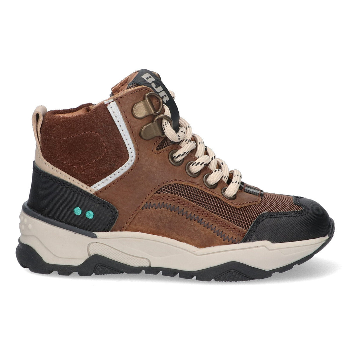 Casper Chunky Hoge Sneakers Jongens Bruin