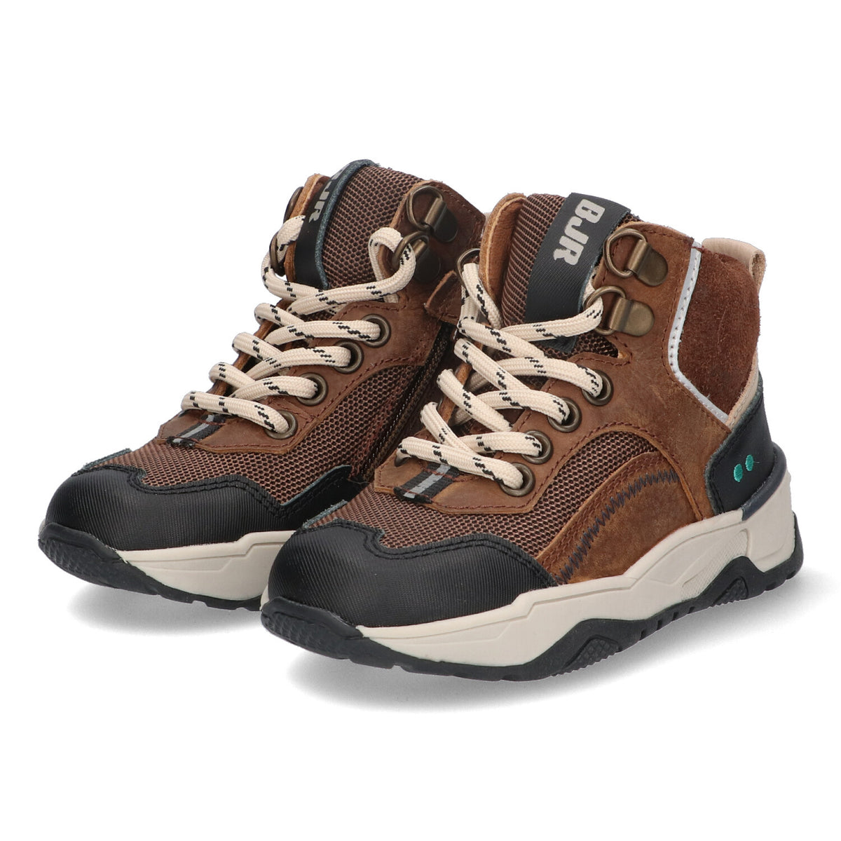 BunniesJR Hoge Sneakers Jongens Bruin