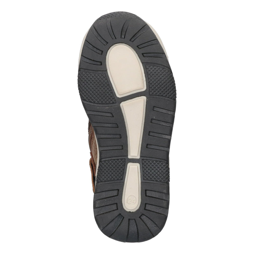 Casper Chunky Hoge Sneakers Jongens Bruin