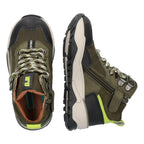 Casper Chunky Hoge Sneakers Jongens Legergroen