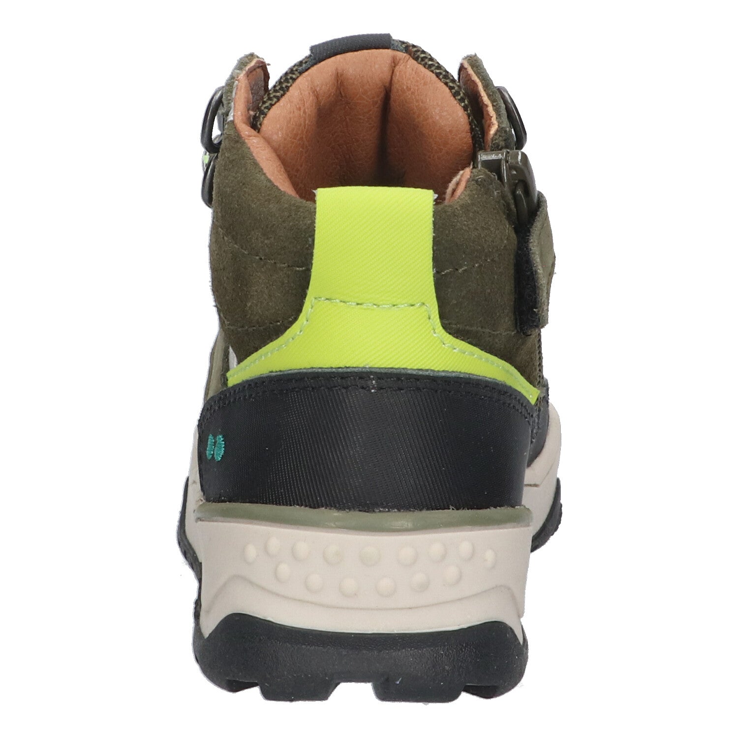 Casper Chunky Hoge Sneakers Jongens Legergroen